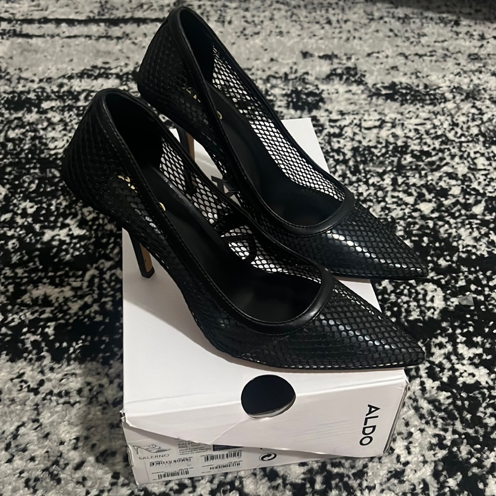 Black Aldo high heels